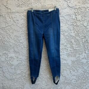 NWT Soft Surroundings Stirrup Stretch Denim Jeans Size Womens Medium
